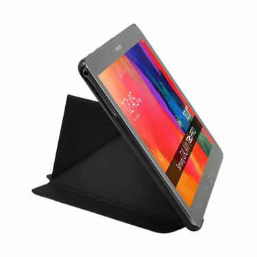 Zaklampen verdamping Supermarkt Slim-Fit Origami Case with Stand for Galaxy Tab Pro 10.1 | CGXTP10POA1BLK |  Cirago